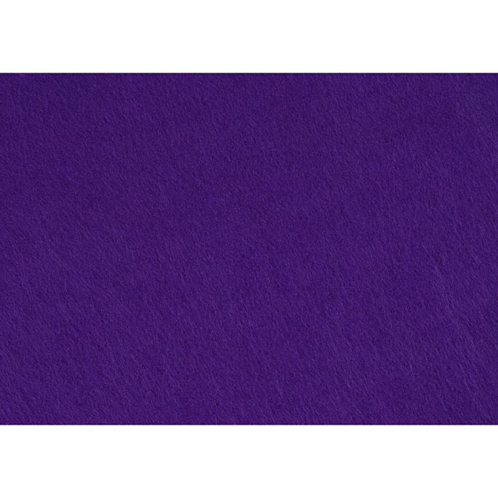 Fieltro para manualidades, A4, hoja 210x297 mm, grosor 1,5-2 mm, morado, 10 hoja/ 1 paquete