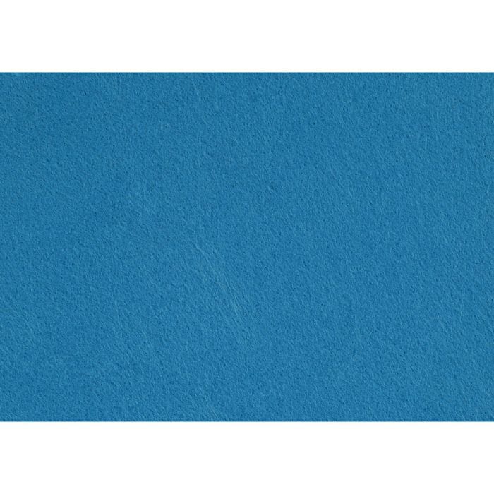 Fieltro para manualidades, A4, hoja 210x297 mm, grosor 1,5-2 mm, turquesa, 10 hoja/ 1 paquete