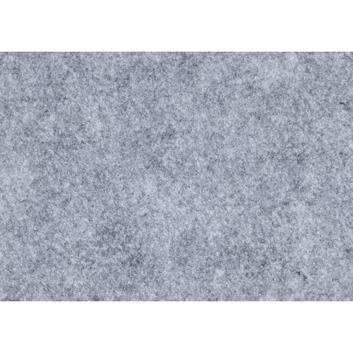 Fieltro para manualidades, A4, hoja 210x297 mm, grosor 1,5-2 mm, Texturado, gris, 10 hoja/ 1 paquete