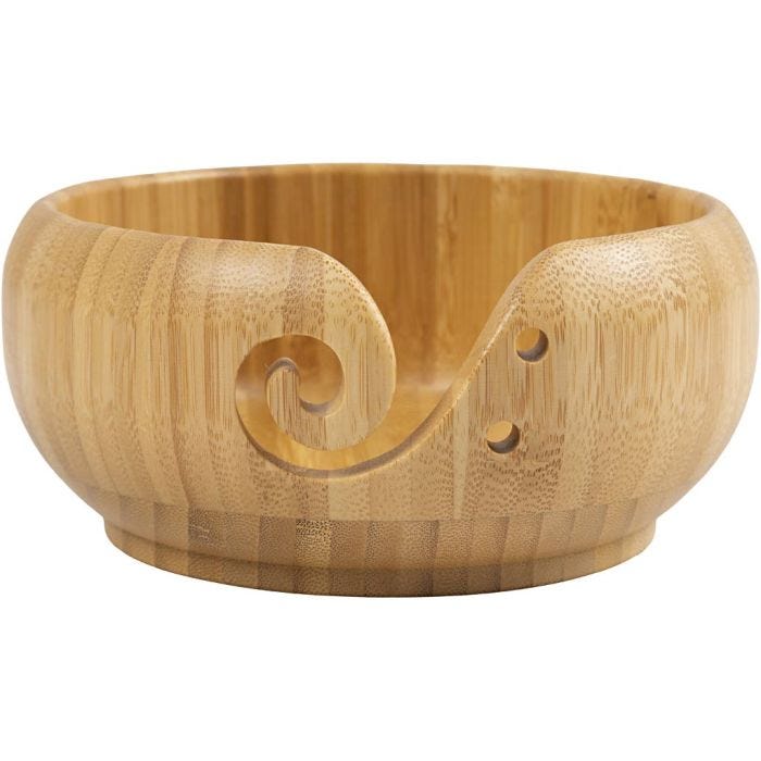 Cuenco de Hilo, A: 7,5 cm, dia 15 cm, 1 ud