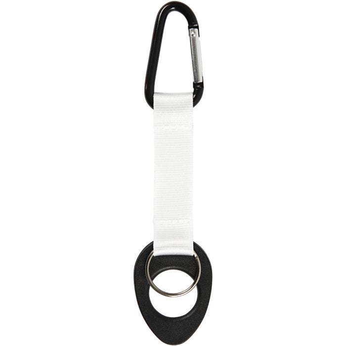 Portabotellas, blanco, 1 ud