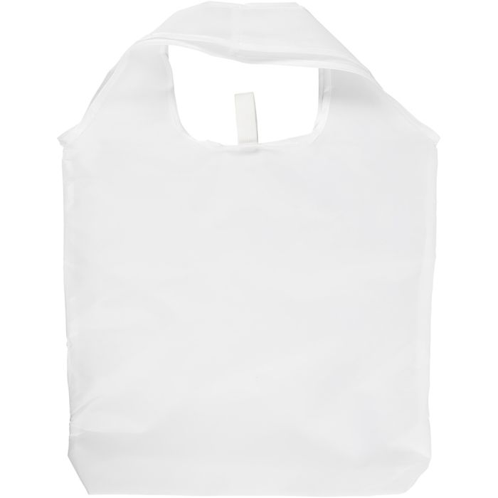 Bolsa de compra, 37x37 cm, blanco, 1 ud