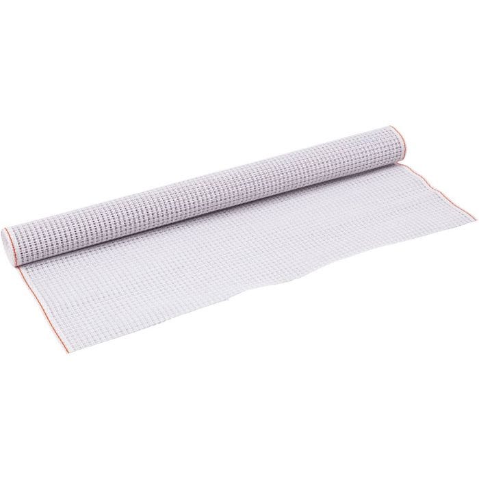 Tela Rya, A: 50 cm, blanquecino, 1 m/ 1 rollo