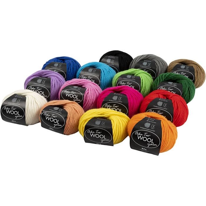 Lana, L. 50 M, 15x50 gr/ 1 bola