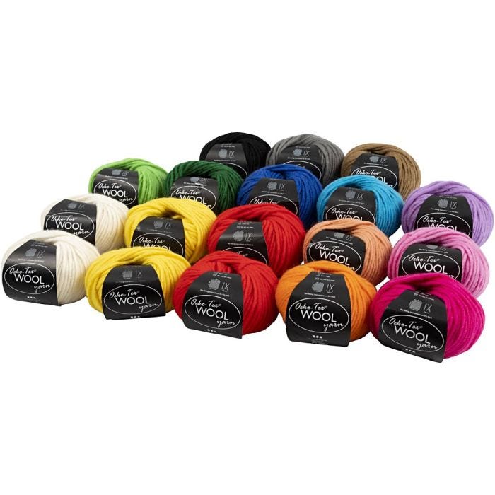 Lana, L. 50 M, 18x50 gr/ 1 bola