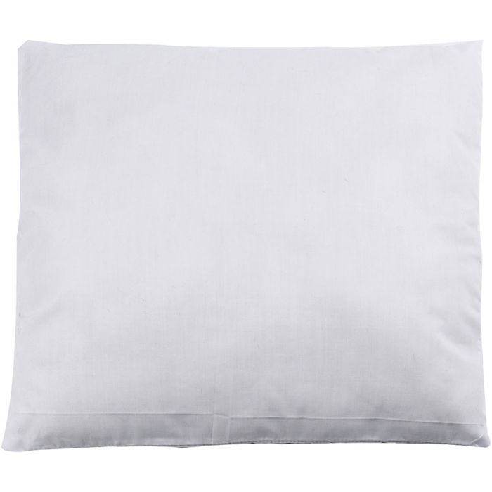 Relleno de almohada, medidas 40x40 cm, blanco, 1 ud