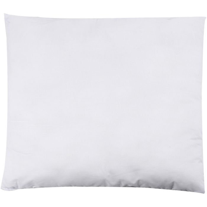 Relleno de almohada, medidas 50x50 cm, 280 gr, blanco, 1 ud
