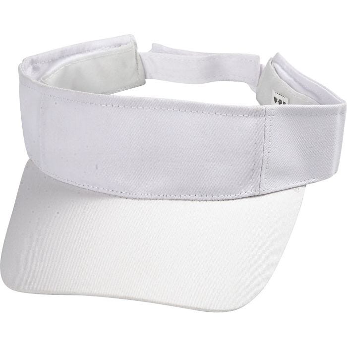 Visera, medidas 56 cm, blanco, 1 ud