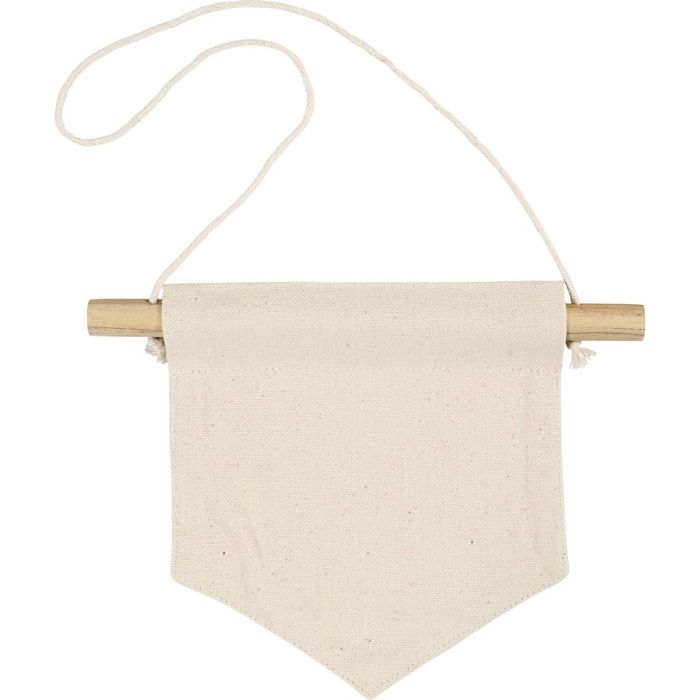 Pancarta de pared, Forma puntiaguda, A: 16,5 cm, A: 15 cm, 300 gr, color natural claro, 2 ud/ 1 paquete