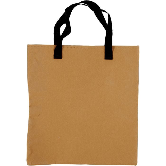 Bolsa para la compra, 35x38 cm, marrón claro, 1 ud
