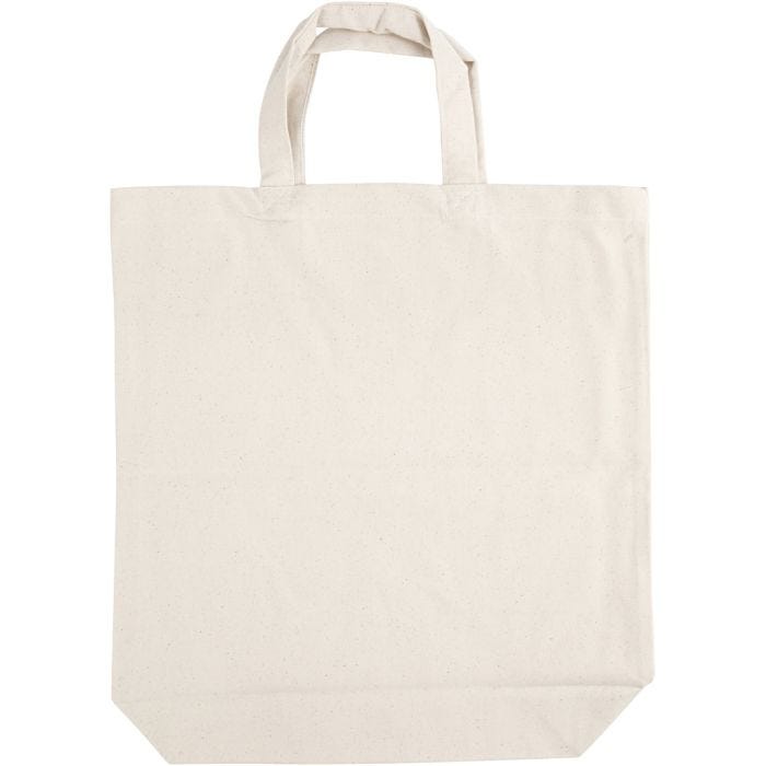 Bolsa de la compra , medidas 39x44x10 cm, 310 gr, color natural claro, 1 ud