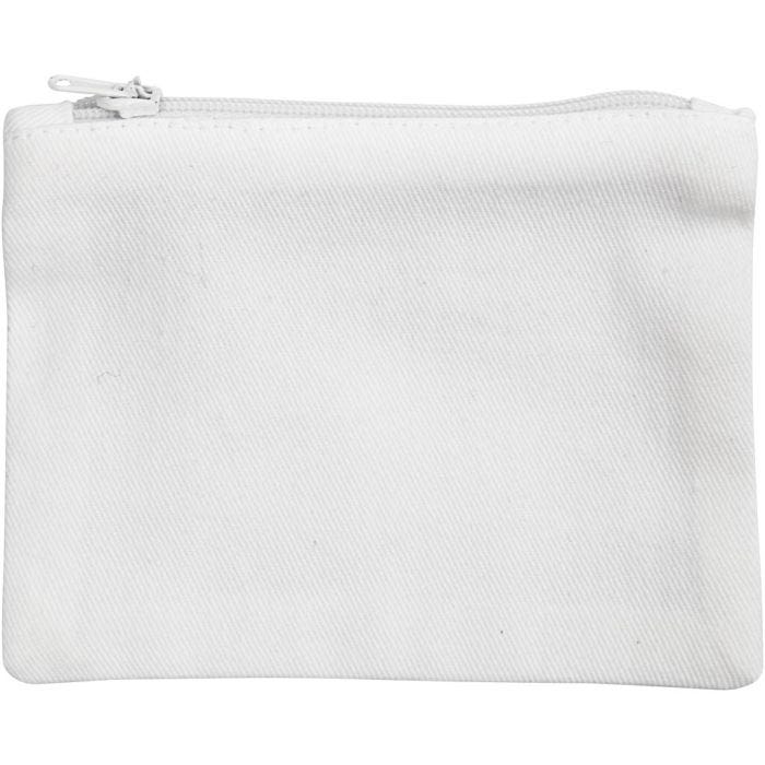 Bolso, medidas 9x12 cm, 210 gr, blanco, 12 ud/ 1 paquete