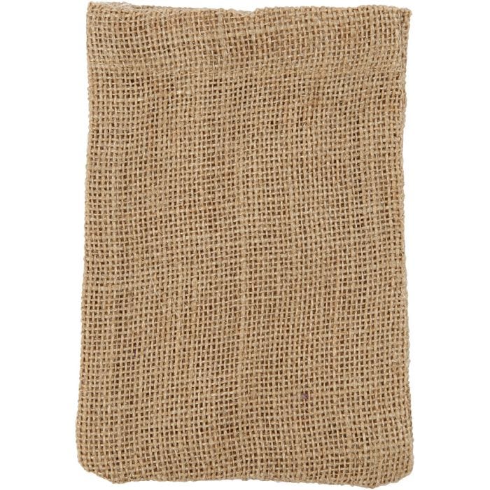 Bolsa, medidas 10x15 cm, 275 gr, marrón, 4 ud/ 1 paquete