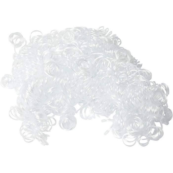 Pelo rizado, blanco, 15 gr/ 1 paquete