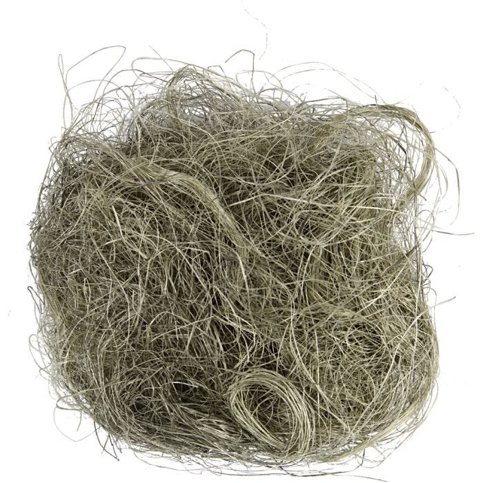 Sisal, verde polvoriento, 8 gr/ 1 paquete