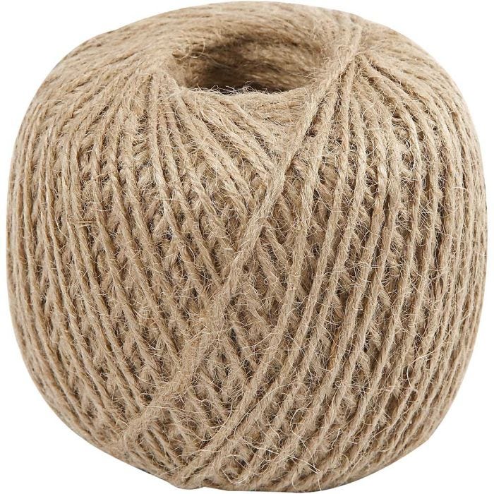 Cuerda natural, grosor 2 mm, 180 m/ 1 rollo