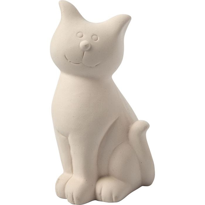 Hucha gato, A: 14 cm, 8 ud/ 1 caja