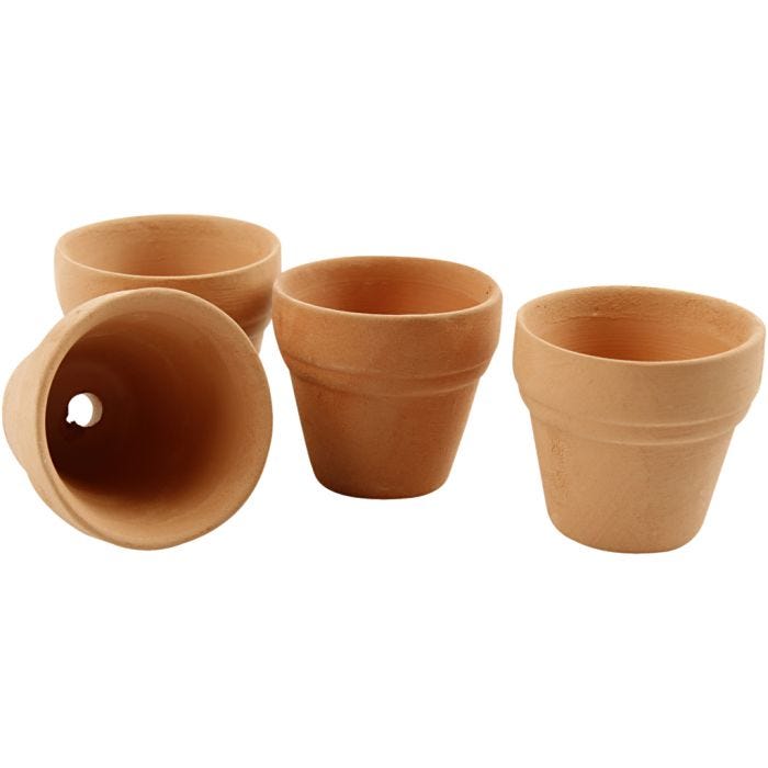 Maceta, A: 3,1 cm, dia 3,4 cm, 48 ud/ 1 paquete