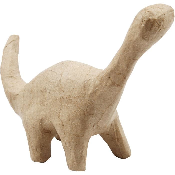 Dinosaurio, 12,5 cm, 15,5 cm, 5,5 cm, 1 ud