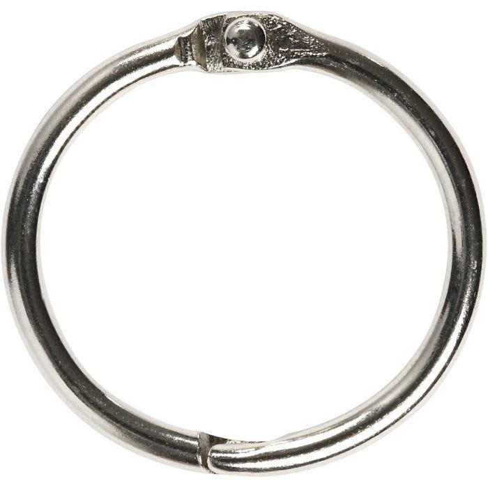 Anillas, 25 mm, 2,7 mm, 10ud/ 1 paquete