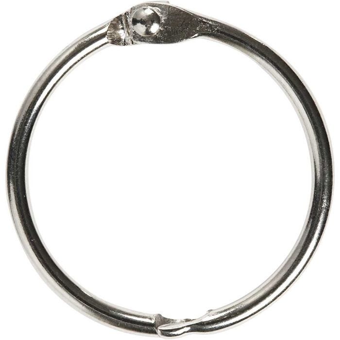 Anillas, 32 mm, 2,7 mm, 8ud/ 1 paquete