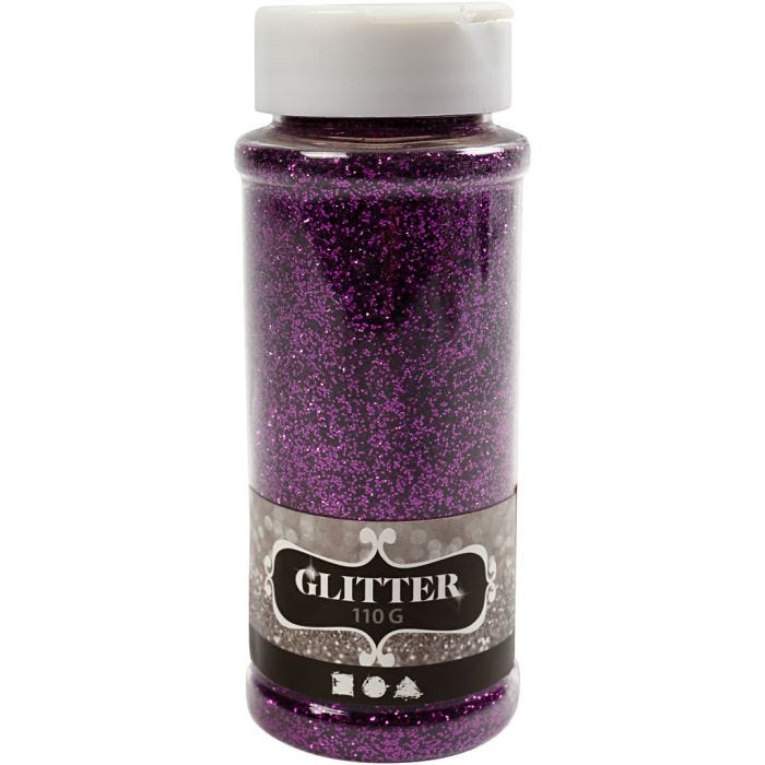 Purpurina, morado, 110 gr/ 1 bote
