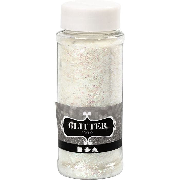 Purpurina, cristal, 110 gr/ 1 bote