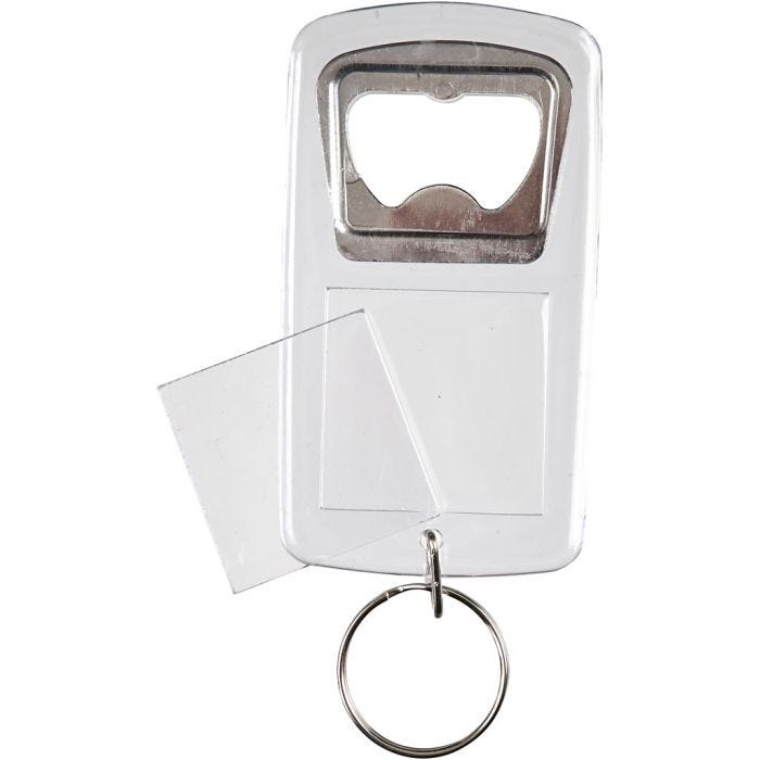 Abridor de botellas, medidas 8x4,5x0,5 cm, 5 ud/ 1 paquete