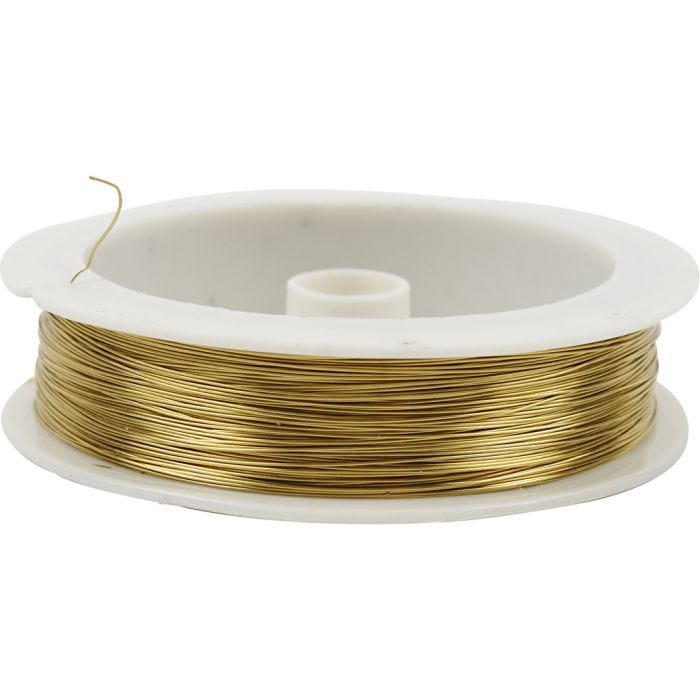Alambre floral, grosor 0,3 mm, 70 m/ 1 rollo