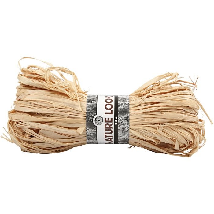 Raffia, 50 gr/ 1 paquete