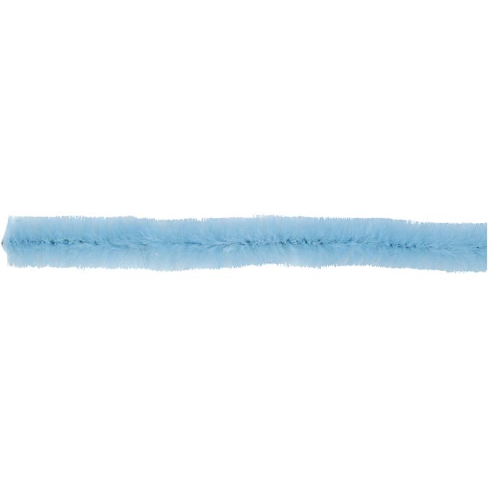 Chenilla, L. 30 cm, grosor 15 mm, azul, 15 ud/ 1 paquete
