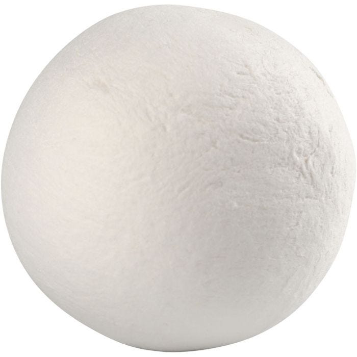 Bola, dia 50 mm, blanco, 4 ud/ 1 paquete