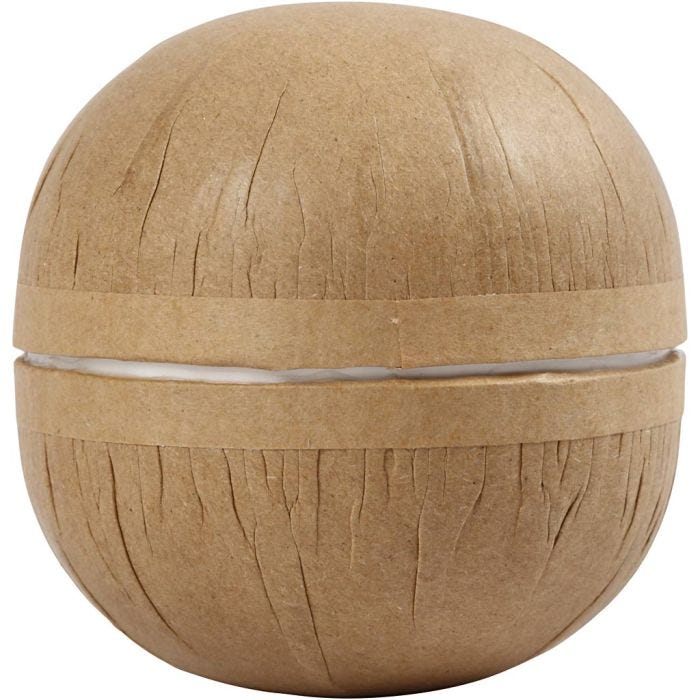 Bauble de dos partes, dia 8 cm, 24 ud/ 1 paquete