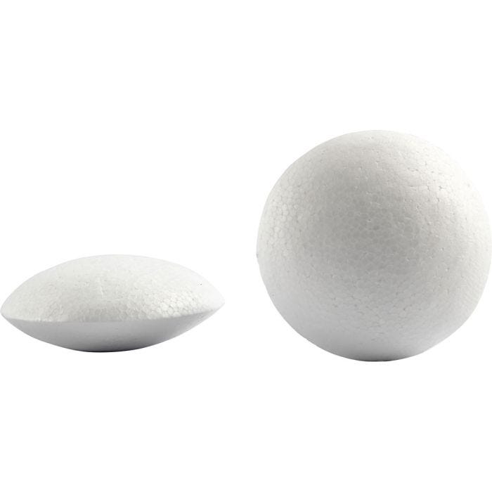 Ovni, 7,5 cm, 31 mm, blanco, 10ud/ 1 paquete