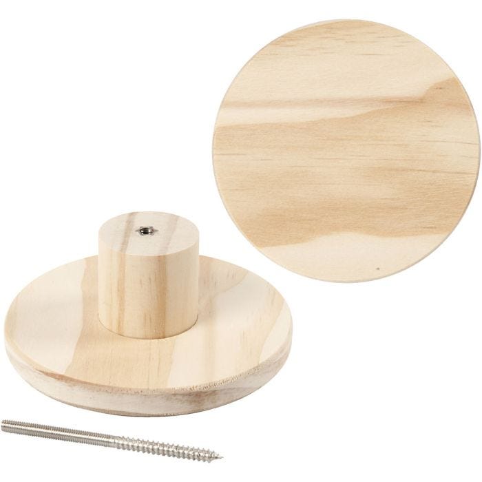 Colgador, redondo, 4,5 cm, 11 cm, 1 ud