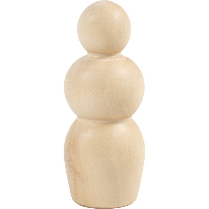 Cuerpo de figura de madera, Forma de reloj de arena, A: 7,5 cm, 5 ud/ 1 paquete