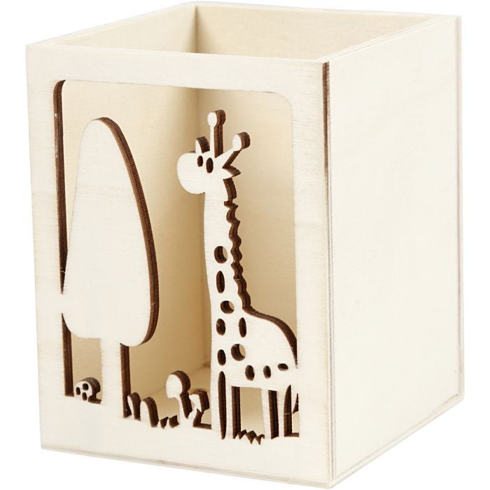 Lapicero, Jirafa, 10 cm, 8 cm, 1 ud