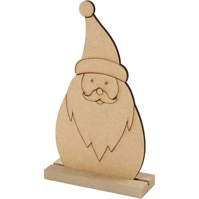 Figura de Navidad, Papá Noel, 15 cm, 3 cm, 9 cm, 3 mm, 1 ud