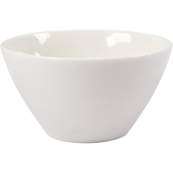 Bol de cereales, A: 7 cm, dia 12,5 cm, blanco, 20 ud/ 1 paquete