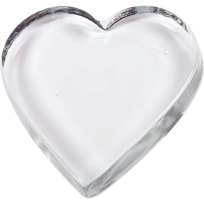 Corazón , 10x9 cm, 15 mm, 1 ud