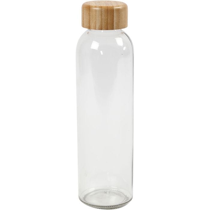 Botella de agua, A: 22 cm, dia 6,7 cm, 500 ml, 1 ud