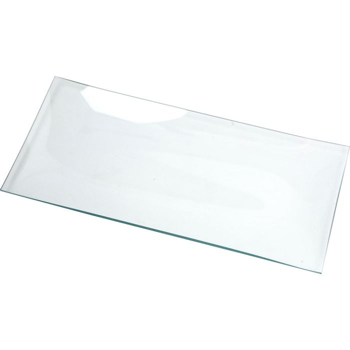 Plato de cristal, medidas 27x13 cm, 12 ud/ 1 paquete
