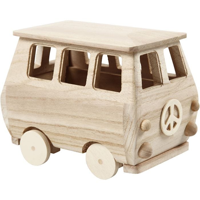 Mini bus, 17x10x13 cm, 1 ud