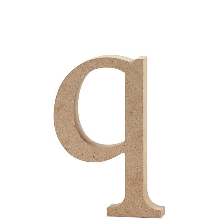 Letra, q, 12,2 cm, 2 cm, 1 ud