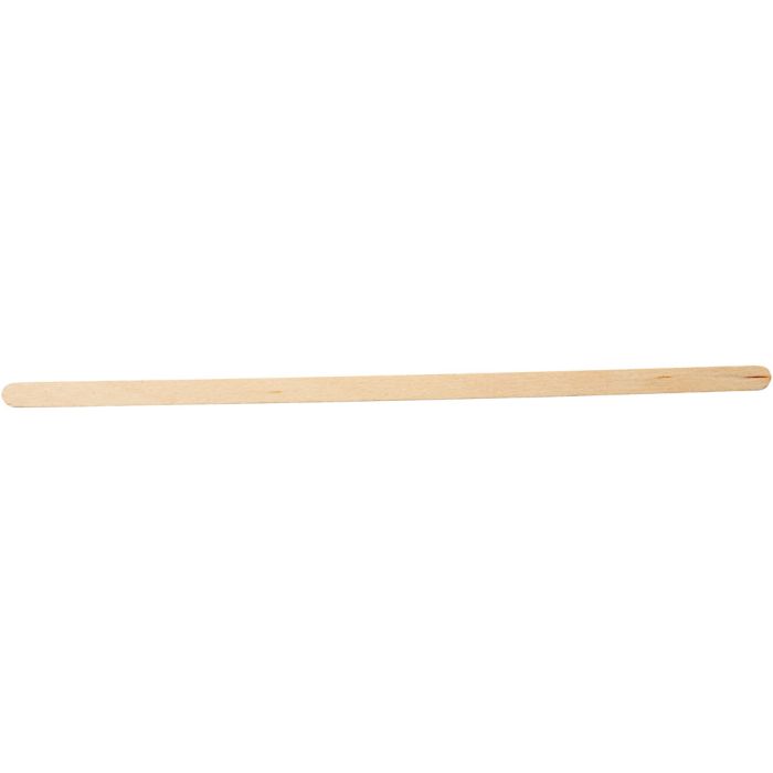 Palos de helado, L. 19 cm, A: 6 mm, natural, 30 ud/ 1 paquete