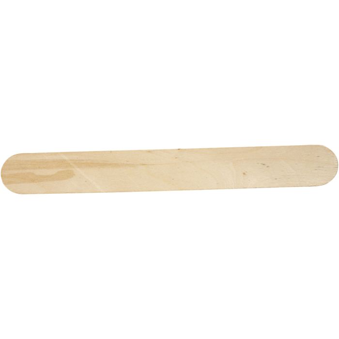 Palos de helado, L. 20 cm, A: 25 mm, natural, 15 ud/ 1 paquete