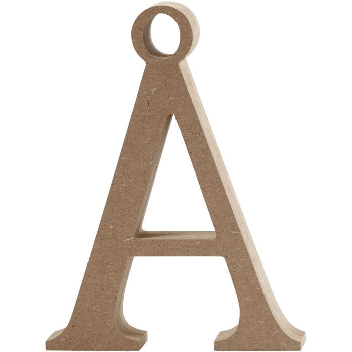 Letra, Å, 15,5 cm, 2 cm, 1 ud