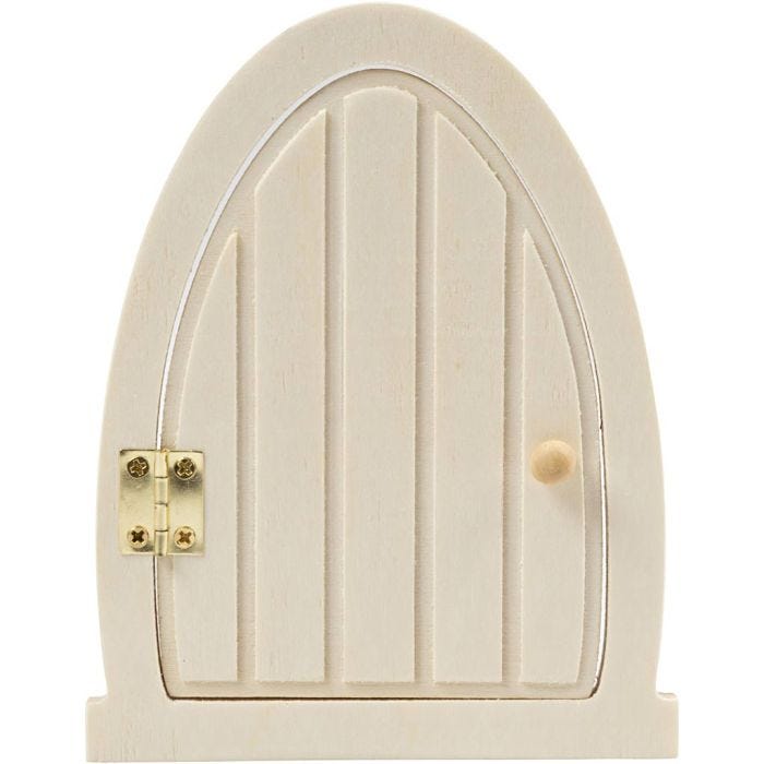 Puerta con bisagras, A: 13 cm, A: 10 cm, 1 ud