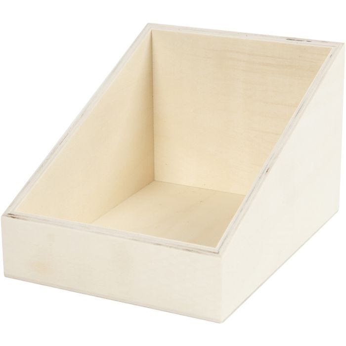 Caja de almacenaje, A: 12 (4) cm, P: 19,5 cm, A: 15 cm, 1 ud