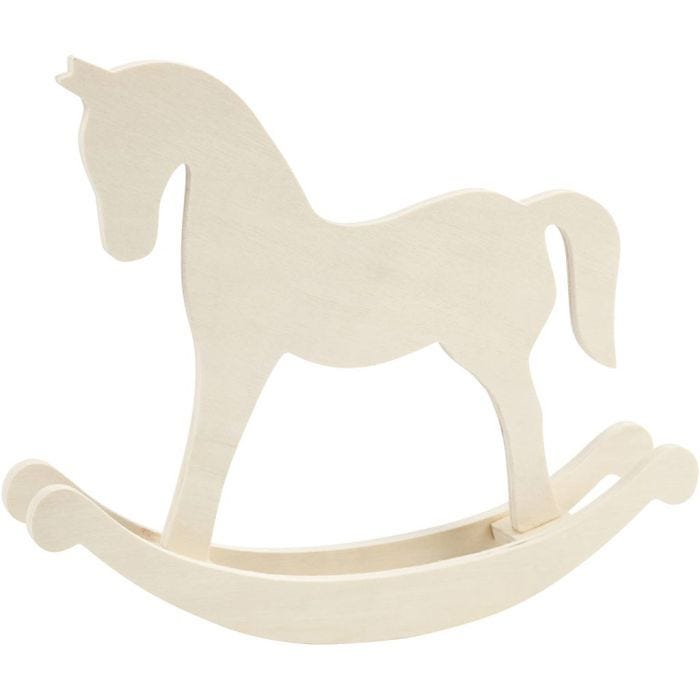 Caballo balancín, 24 cm, 5 cm, 30 cm, 1 ud